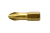 HT1S386 Screwdriver bit, PZ3 25 mm, S2 steel, titanium coated, 5- piece blister — Hand tool