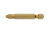 HT1S395 Screwdriver bit, PZ2 50 mm, S2 steel, titanium coated, 2- piece blister — Hand tool
