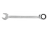 HT1R032 Combination ratchet spanner, CrV steel, 32 mm, 72T — Keys