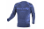 HT5K390-XL-2XL OSTE thermal seamless longsleeve blue XL-2XL — Special clothing