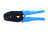 HT1P192 Non-insulated terminal crimping plier — Hoegert hinged pliers tool