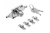 ZZ-BA-SK0-01-S Lacata pentrut bar, crom — Accesorii birou