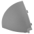 EGGER external corner 90 degrees, dark grey (AC11) — Kitchen plinths and accessories