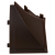 Coltar interior pentru plinte EGGER, 90*, maro incchis (AC07) — Plinte si accesorii pentru bucatarie