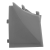 EGGER internal corner 90 degrees, dark grey (AC11) — Kitchen plinths and accessories