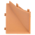 Coltar interior pentru plinte EGGER, 90*, bej inchis (AC15) — Plinte si accesorii pentru bucatarie