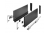 PB-AXISPRO-KPL300D2 Sistem sertar AXISPRO, H-200 mm, L-450 mm, cu inchidere lenta, negru — Sisteme sertar