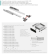 PB-3D0SHX18-600-H Glisiere sub sertar cu amortizator 0SHX-18 3D, L-600 — Glisiere