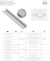 PA-GLAX-AL-90 Profil GLAX din aluminiu, pentru banda LED, incadrat, L-2 m, sampani — Profil Led