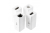 AE-BPW1SACP-10 Удлинитель врезной круглый CHARGER PLUS, 1xSCHUKO, 1xUSB-A/5V, 1xTYPE-C/5V, 1,5м, бел