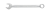 HT1W413-1 Combination spanner, 13 mm, plastic handle for hanging, CrV, DIN 3113 — Keys