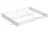 W-WOBU60-BP-10 Polita pentru incaltaminte SMART, 600mm, fara glisiere, alb — Sisteme pt garderoba / dulap