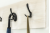 WZ-CORDOBA-20M, Zamak hanger CORDOBA black — Furniture hooks