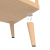 15.205 FIXING PLATE FOR LEGS, DIAM 40 MM, 3 HOLES, WITH THREAD M8 — Connecting Elements