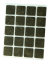 16116AR Protectie pisla, 20x20x3.5 mm, cafeniu, 1x20 — Elemente de asamblare