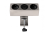 AE-GMSOF2S2U-31 Furniture socket SOFITO, 2xSHUKO, USB A+C, cable 1.5 m, stainless steel — Furniture sockets