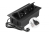 AE-PBSURH2GS-20 Мебельная розетка MULTISOFT, 2хSHUKO, USB A+C, RJ45, HDMI кабель 1.5 м, черный — Мебельные розетки