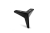 NM-STAR-125-20M Picior GTV STAR, H=125, negru mat — Picioare și Rotile
