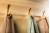 WZ-ORA-18 GTV ORA hanger, double, ZnAl, brushed gold — Furniture hooks