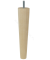 15BP200 Picior conic lemn, fag, H-200, 45/25, M8x24 — Picioare și Rotile
