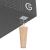 15BP200 Picior conic lemn, fag, H-200, 45/25, M8x24 — Picioare și Rotile