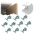 16.780 Inchizatoare dubla cu role, aluminiu — Accesorii birou