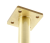 NM-RONDA-S-150-18 Leg RONDA SIMPLE, H=150, brushed gold — Furniture legs and wheel supports (rollers)