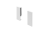 PB-AXISPRO-GLASS-WEWMOCA1 Conector AXISPRO, fasad interior  din sticlă, H-86 mm, alb — Sisteme sertar