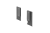 PB-AXISPRO-GLASS-WEWMOCA Conector AXISPRO, fasad interior din sticlă, H-86 mm, antracit — Sisteme sertar