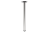 NM-S60710-02A Adjustable leg S6, H-710, D-60, satin — Furniture legs and wheel supports (rollers)