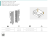 PB-D-W2R0-00 Conector pentru MB SQUARE, H-210мм, alb — Sisteme sertar