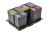 PB-AS-700-2X15L-2X7L-45 Сегрегатор для отходов AXISPACE, L-700mm, 2х15л, 2×7л, антрацит — Аксессуары для кухни