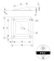 16.514.4 Placa metal fixare picior inclinat 68x68x1,8mm, M8 — Elemente de asamblare