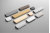 UA-HEXA-256-23 Handle HEXA, 256 mm, cashmere — Tortsevye