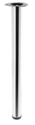 NM-S60820-01A Adjustable leg S6, H-820, D-60, chrome — Furniture legs and wheel supports (rollers)