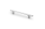 UZ-PLAIN-192-06 Furniture handle GTV PLAIN, C=192 mm, L=245 mm, ZnAl, brushed steel — Modern