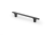 UZ-PLAIN-192-20M Furniture handle GTV PLAIN, C=192 mm, L=245 mm, ZnAl, matt black — Modern