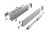 PB-AXISPRO18-KPL450A3 Sistem sertar AXISPRO, H-86 mm, L-450 mm, antracit — Sisteme sertar