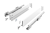 PB-AXISPRO18-KPL400C1 Sistem sertar AXISPRO, H-168 mm, L-400 mm, alb — Acasă